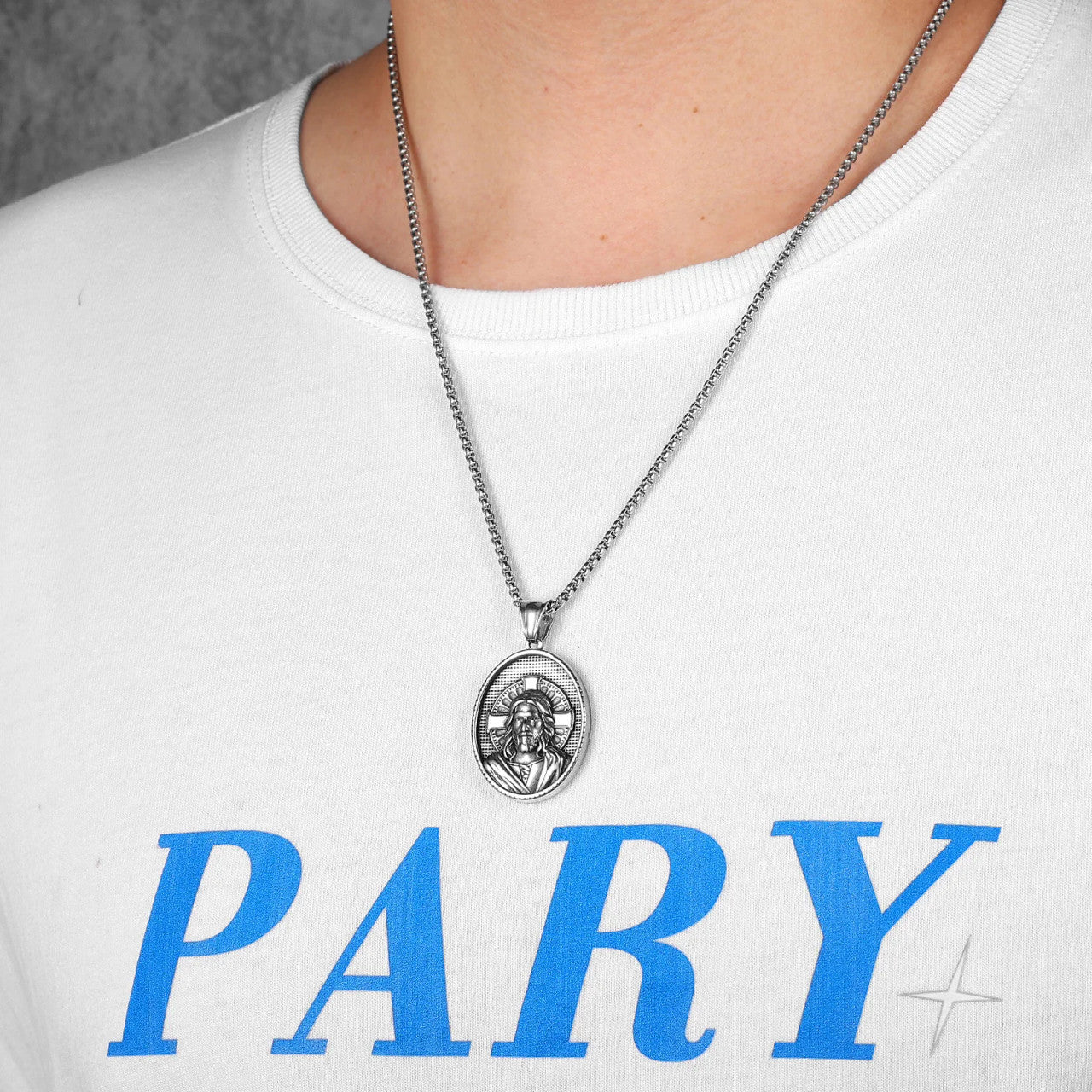 Cross Christian Collection |  Solid Stainless Steel Powerful Jesus Amulet Pendants