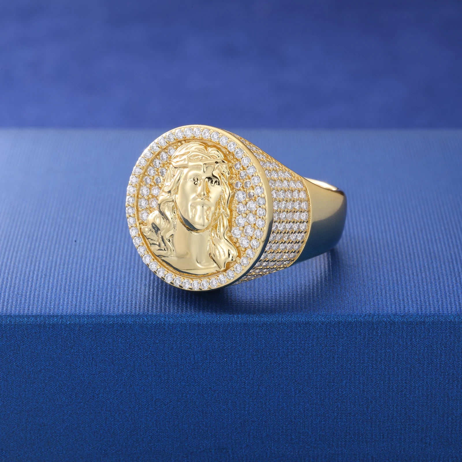 Jesus the Don | Genuine Moissanite Diamond Sterling Silver Jesus Rings