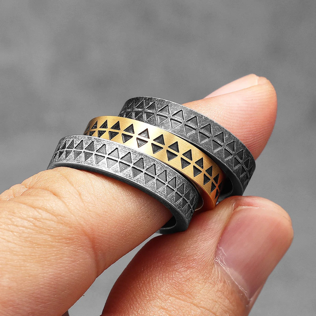 Dream Totem | No Fade Solid Stainless Steel Men Designer Rings