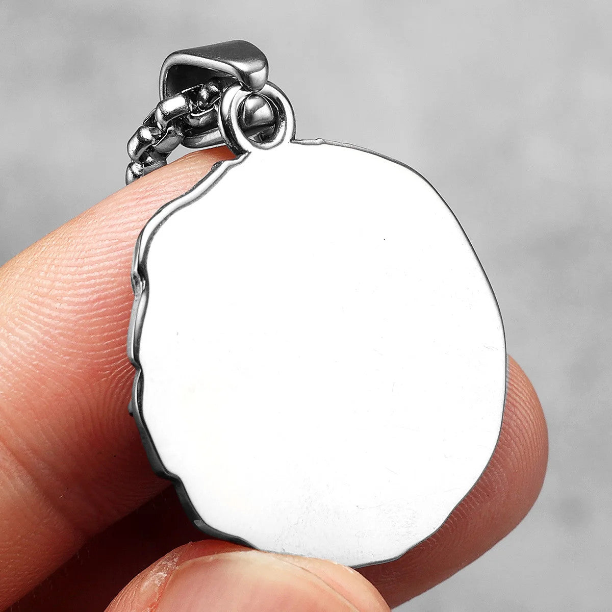 Starry Sky | Sun God Moon Goddess 316L No Fade Stainless Steel Greek Myth Pendant