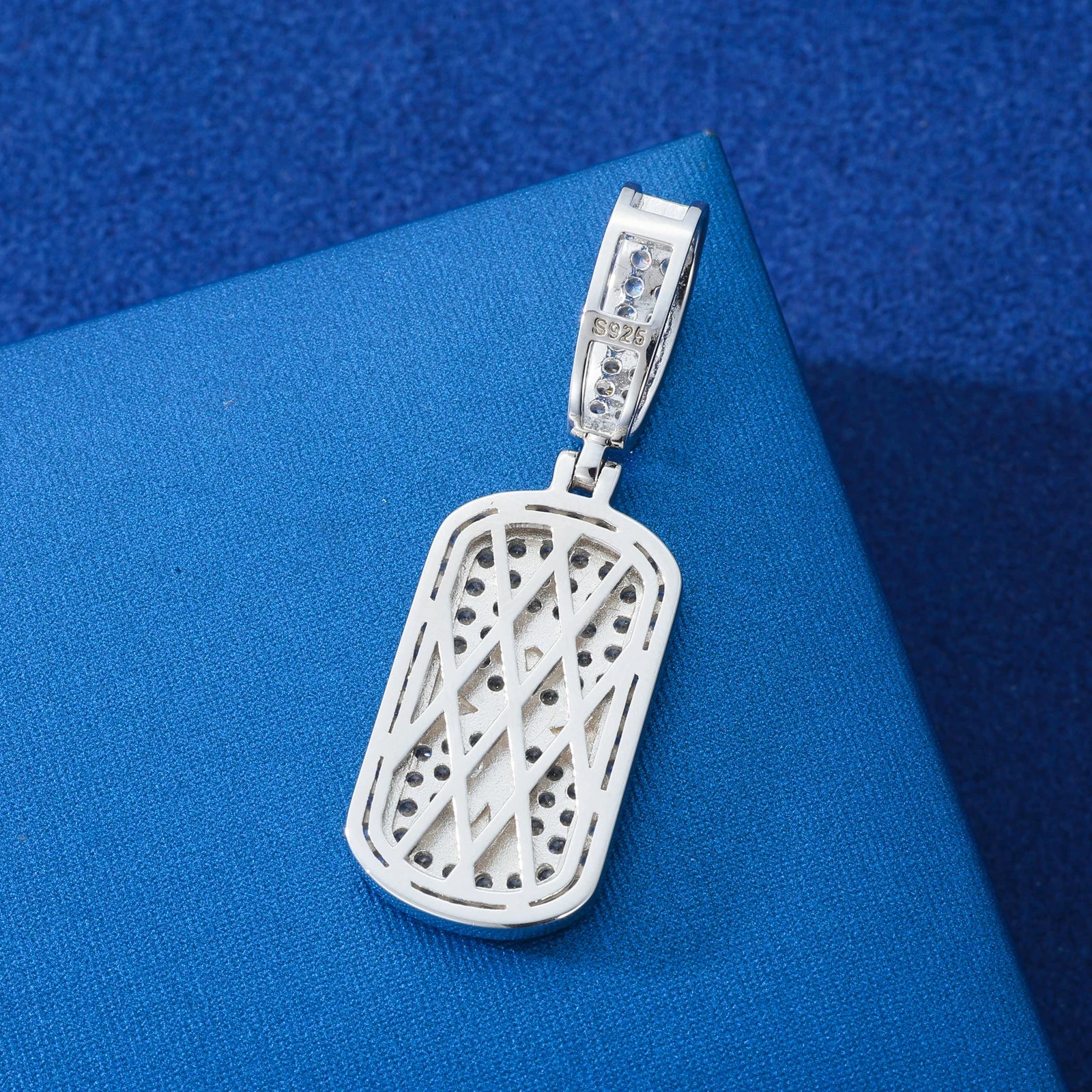 Self Certified | Moissanite Diamond Iced Bling 925 Silver Cross Pendant Necklace