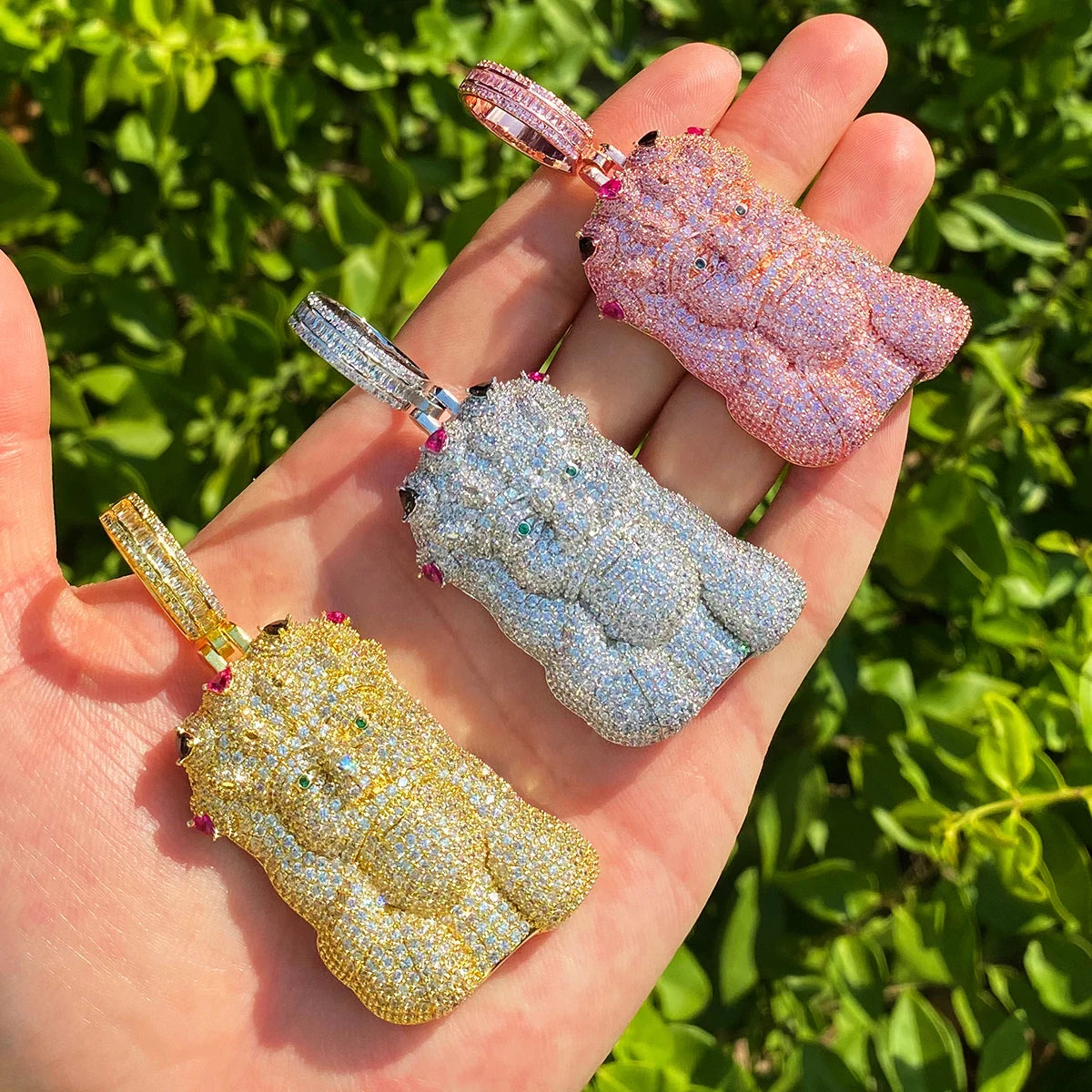 I'am Righteousness | VVS Diamond CZ Crown Of Thorns Jesus Piece Iced Blinged Out Pendant