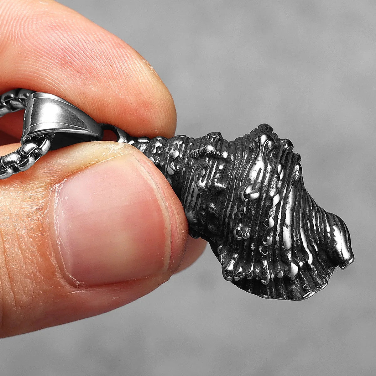 Sea Shell | Solid Stainless Steel Vintage Conch Self Expression Nature Pendant Necklace