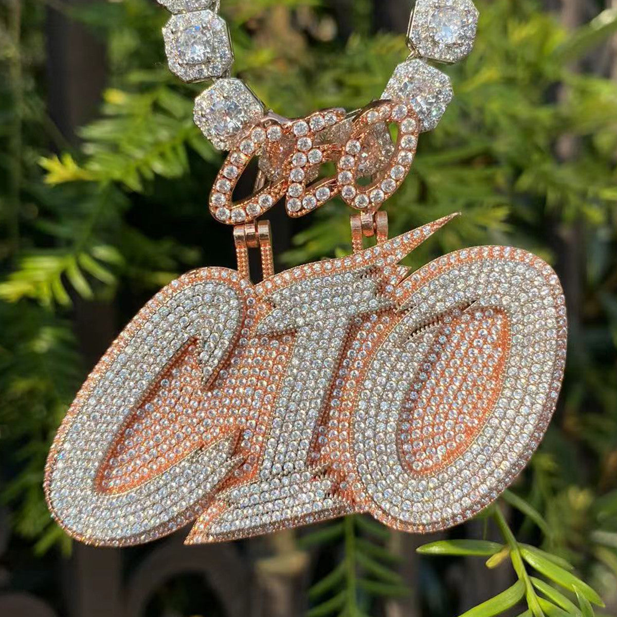 Boss Ballin | VVS Diamond CZ CEO Bail Custom Made Ice Blinged Out Pendant