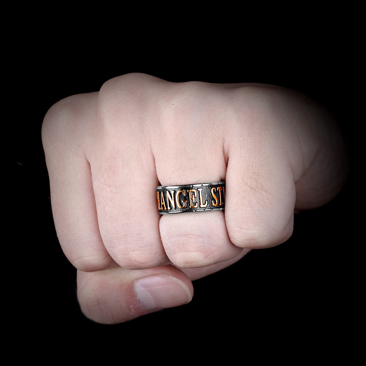 Rings Of Protection | 316L No Fade Stainless Steel St.Michael Archangel Rings