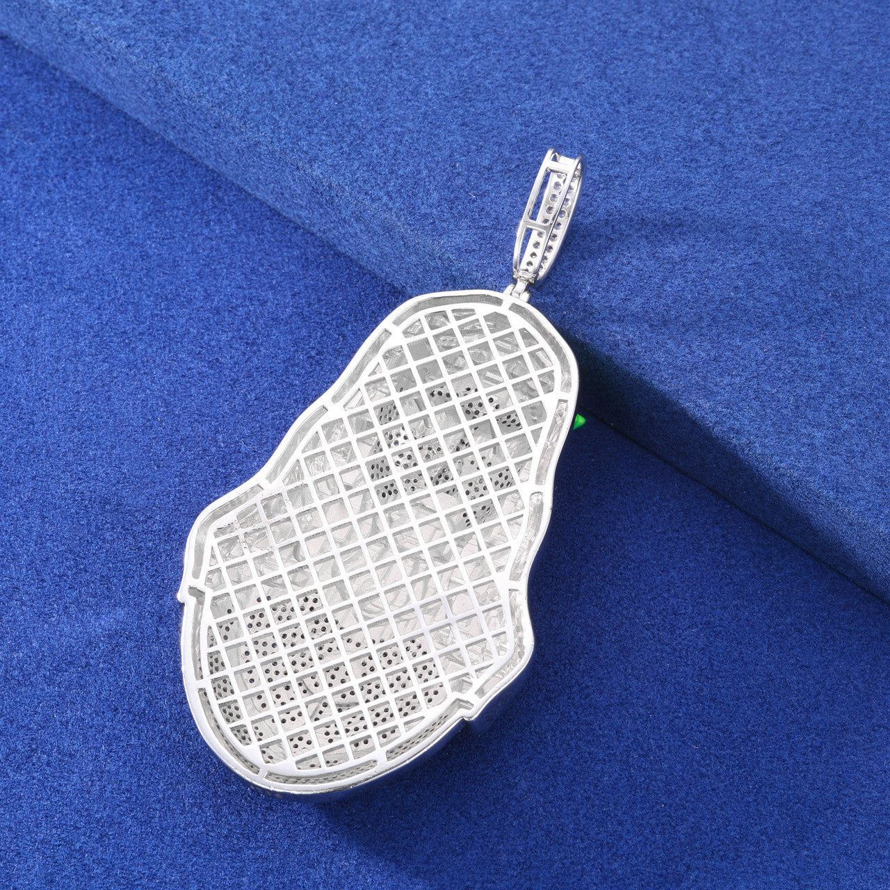 4K Jesus | Sterling Silver Luxury D VVS Moisasnite Diamond Enamel Jesus Piece Hip Hop Pendant