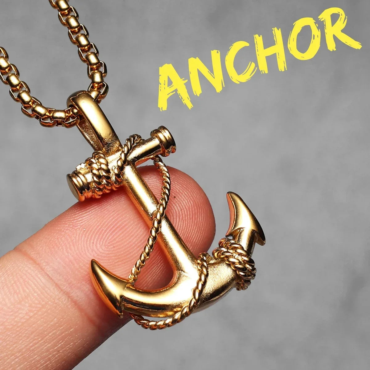 Pirate Collection | 316L No Fade Solid Stainless Steel Anchor Skull Street Wear Pendants