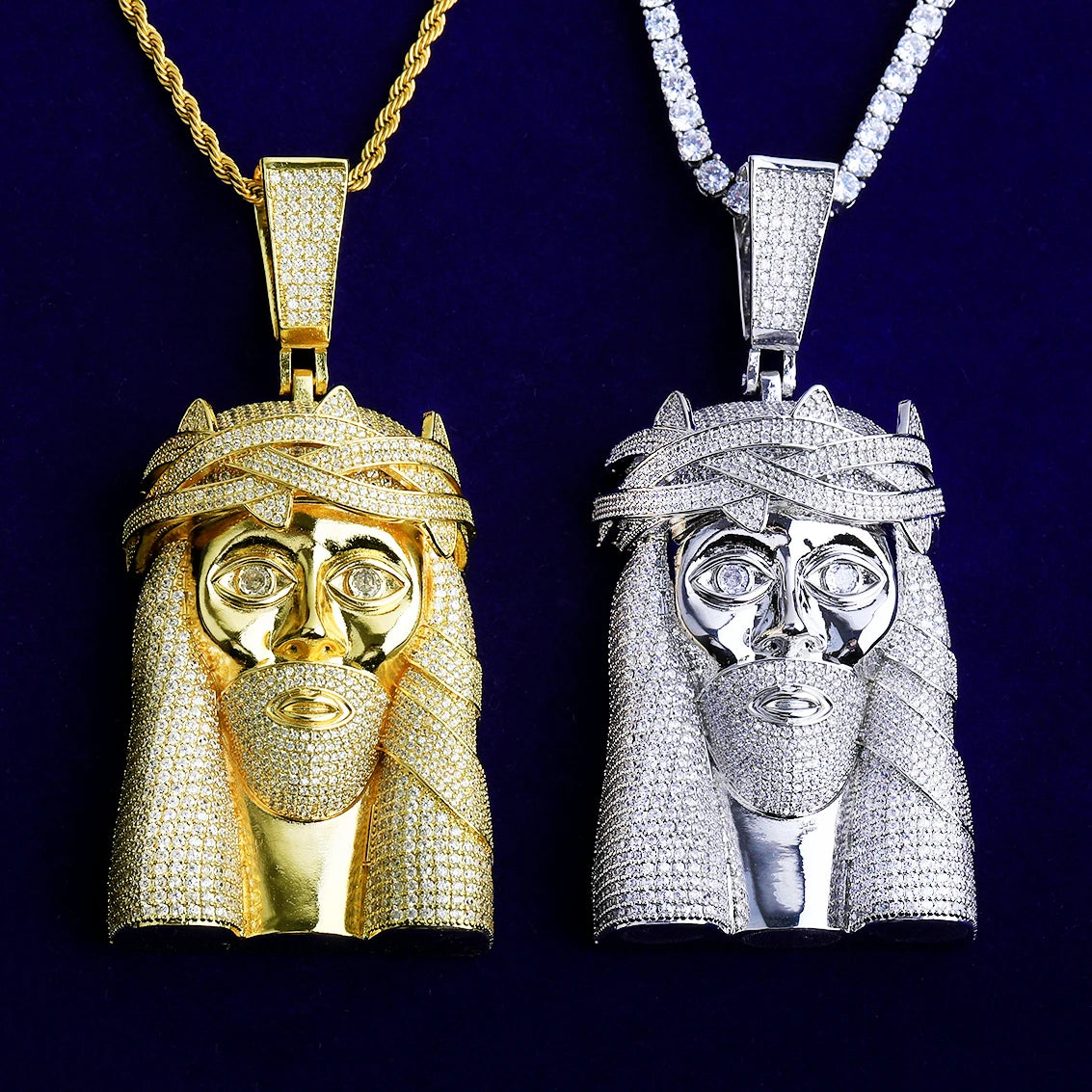 Super Jesus | VVS Diamond CZ 5AA+ Luxury Hip Hop Jesus Piece Pendant