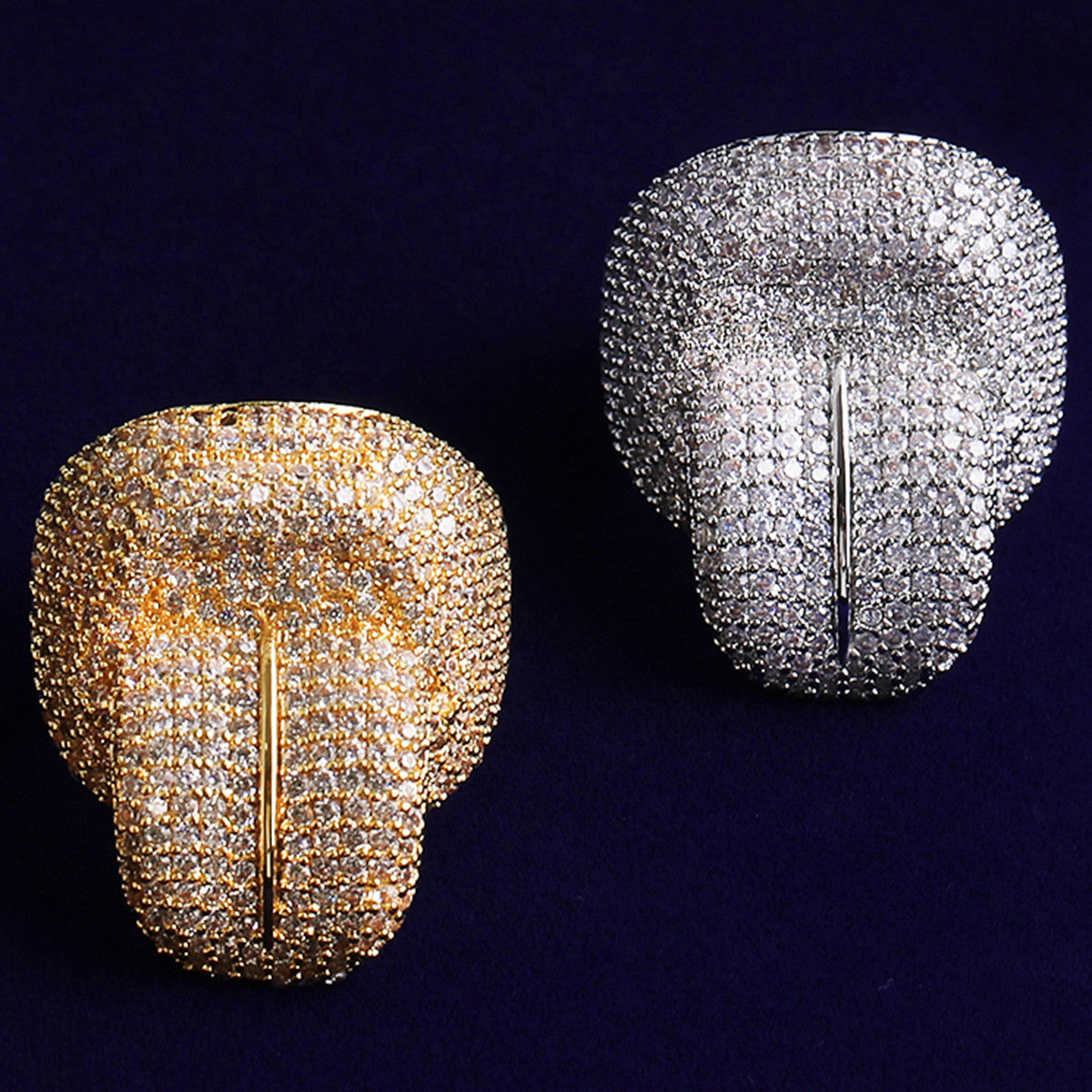 Speak In Tongues | VVS Diamond CZ 24k Rose Gold 925 Silver 5AA+ Luxury Hip Hop Tongue Ring