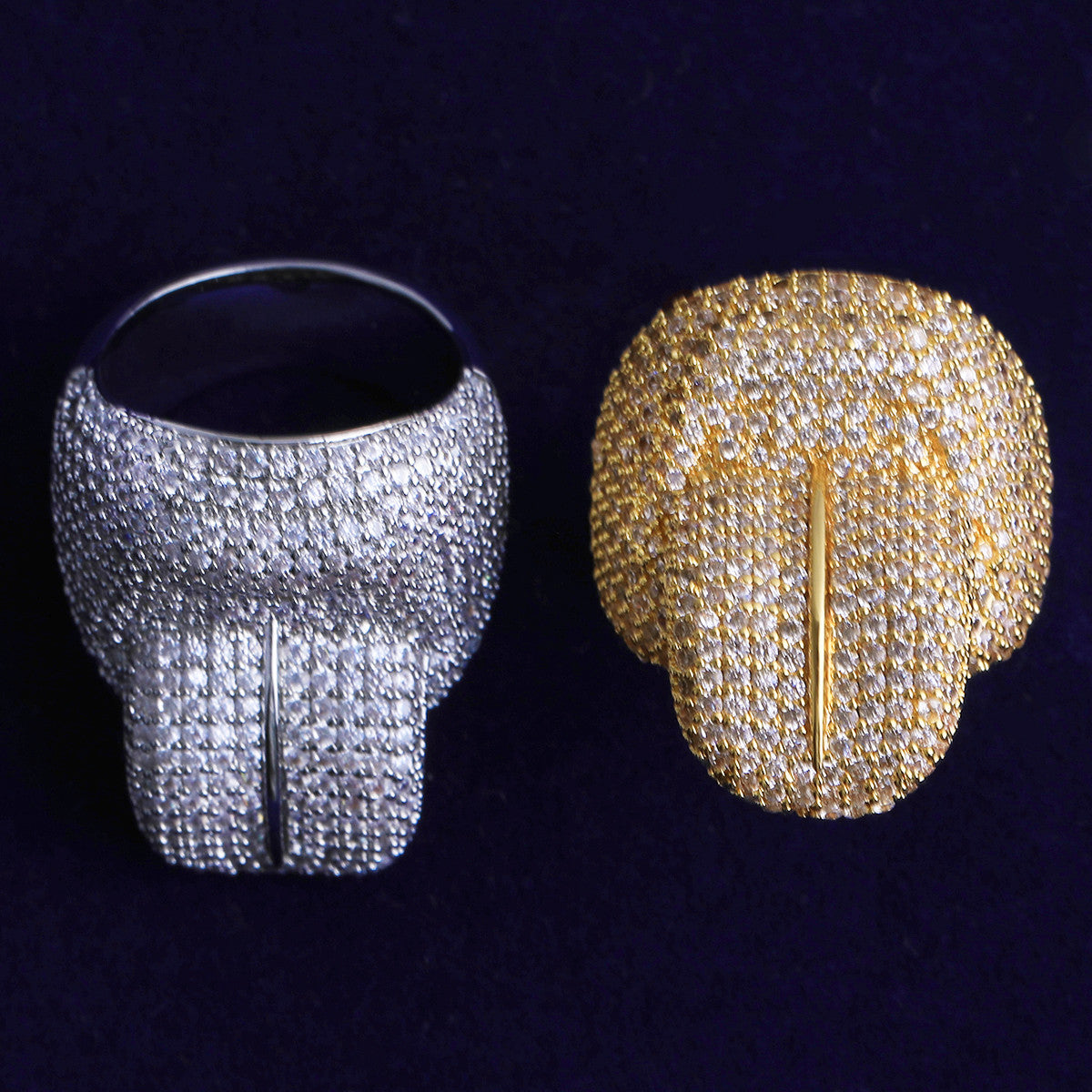 Speak In Tongues | VVS Diamond CZ 24k Rose Gold 925 Silver 5AA+ Luxury Hip Hop Tongue Ring