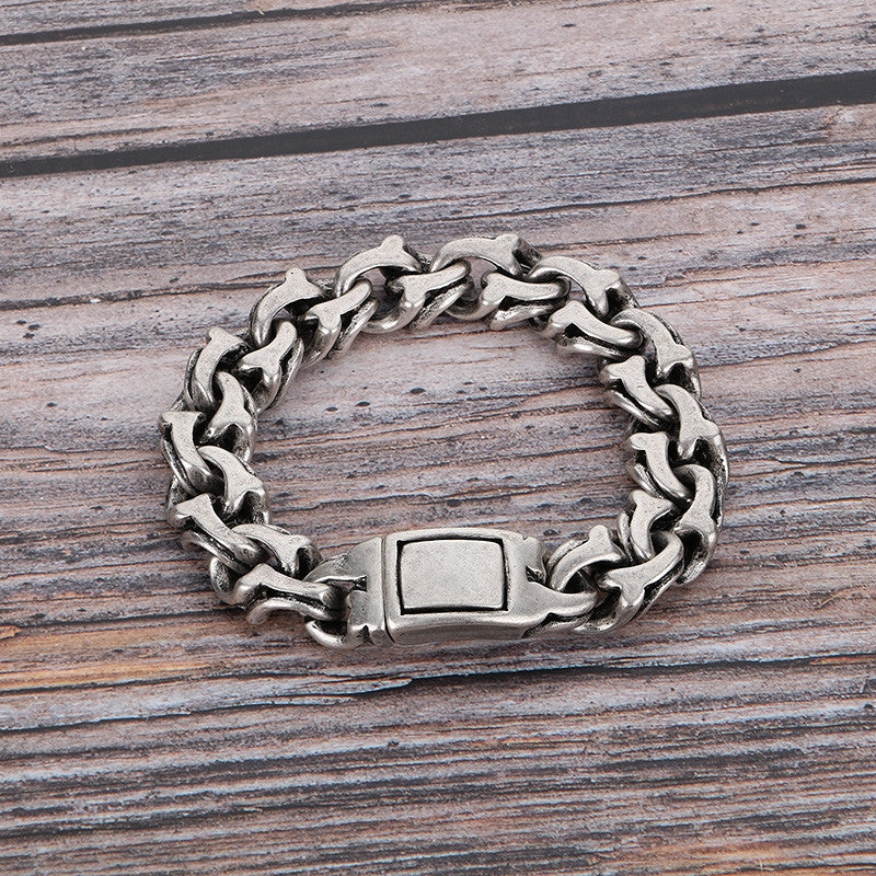 EternalTwist  | Mens No Fade Stainless Steel Street Wear Casual Bracelet