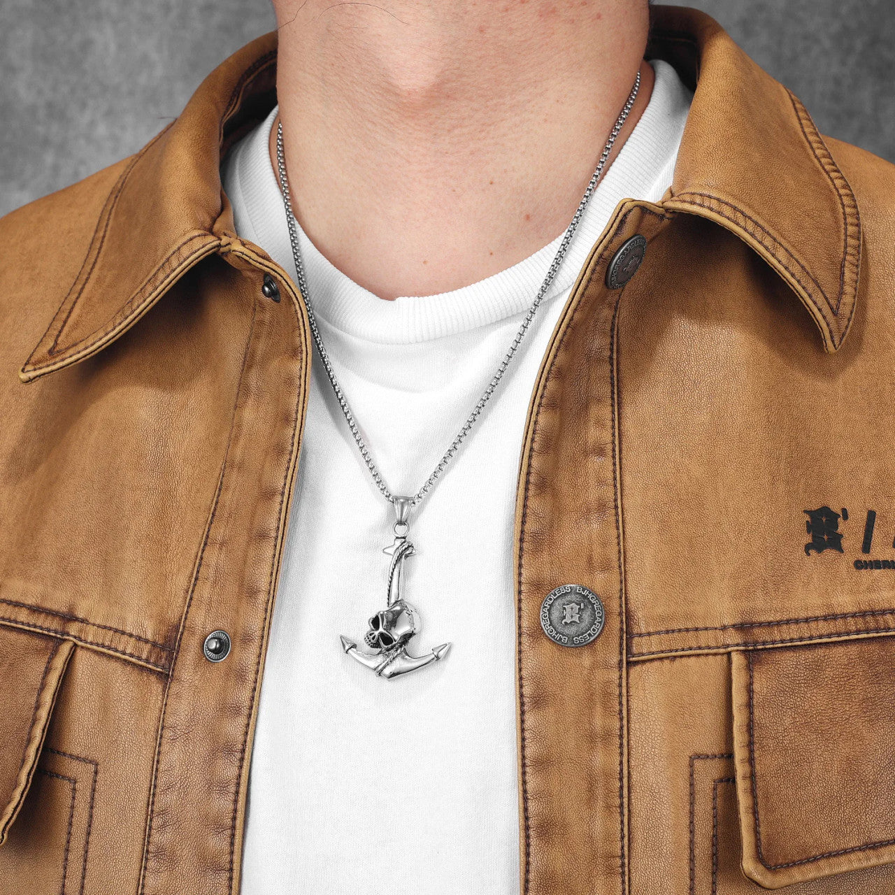 Mutiny Anchor | 316L No Fade Stainless Steel Nautical Street Wear Men's Pendant