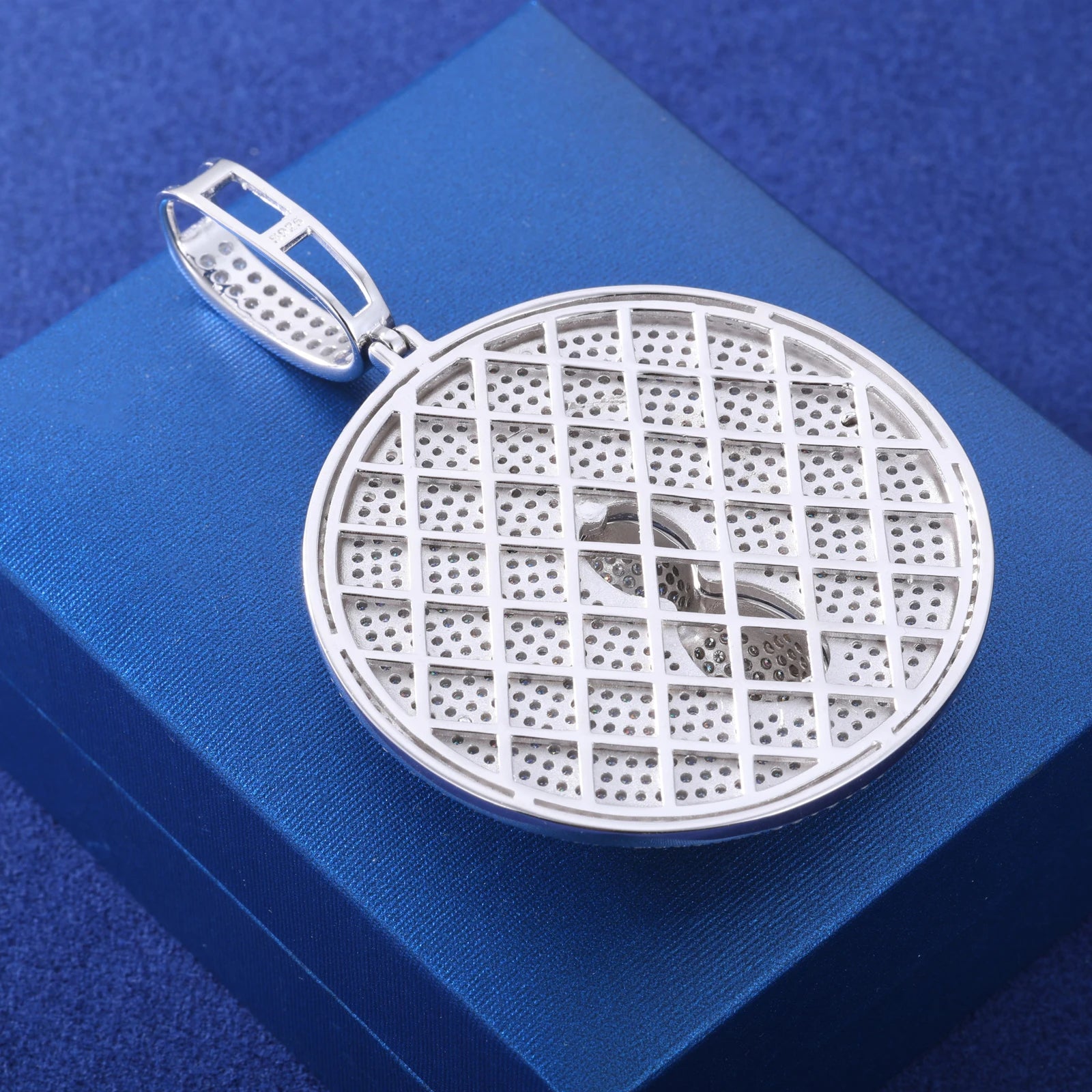 Spida | 925 Sterling Silver Luxury Moissanite Diamond Spider Hip Hop Pendant
