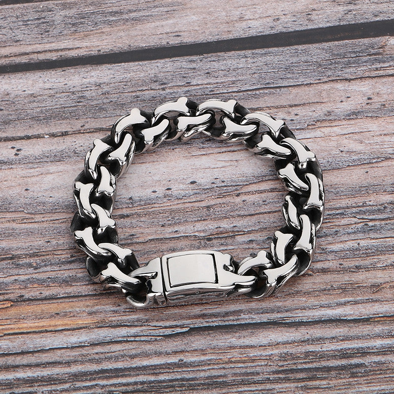 EternalTwist  | Mens No Fade Stainless Steel Street Wear Casual Bracelet