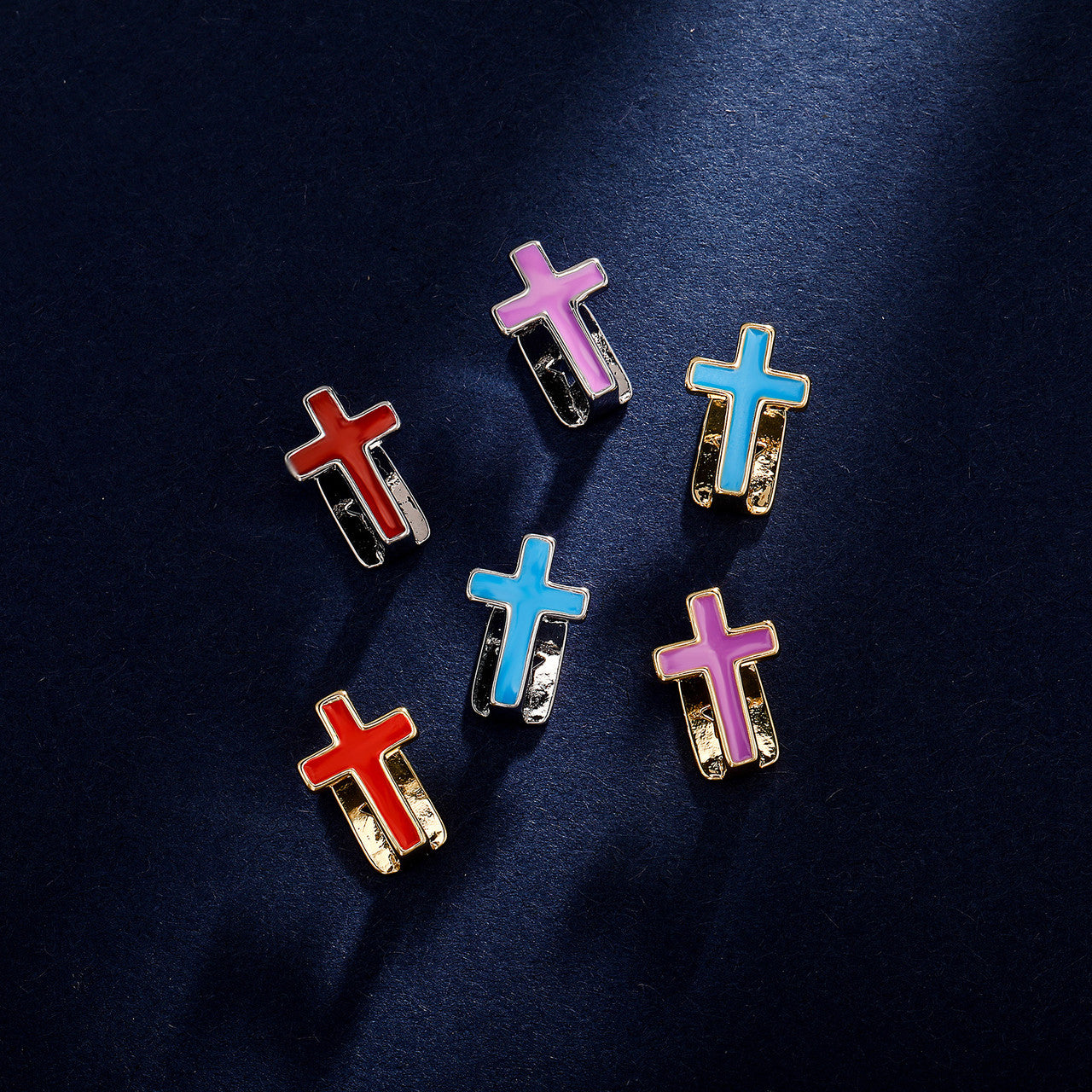 Thou Art Worthy | Hip Hop Enameled Cross Mouth Tooth Teeth Grillz