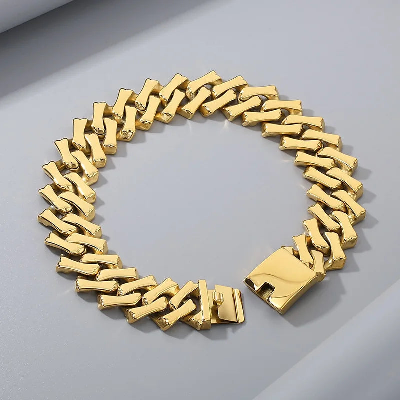 Imperial Steel | No Fade Stainless Steel Street Wear Cuban Link Choker Chain