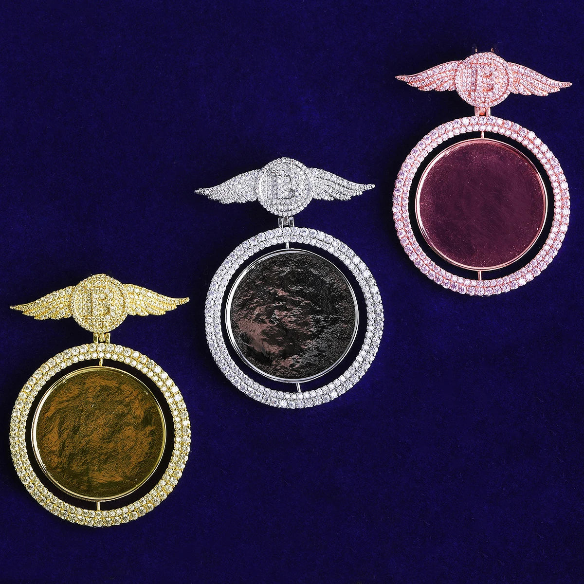 Big B's | VVS Diamond CZ Custom Made Photo Picture Iced Blinged Out Pendant