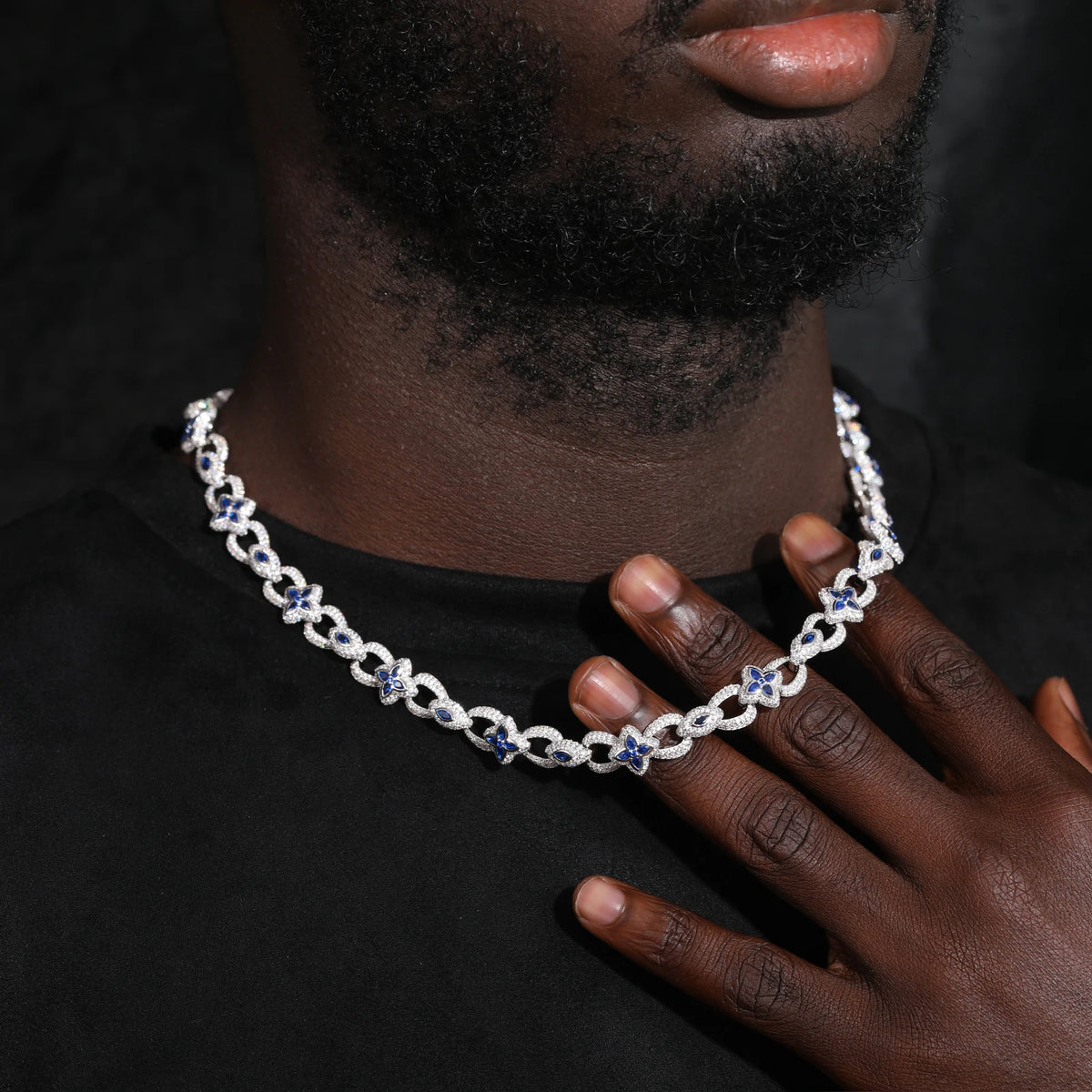 Star Child | Moissanite Diamond Luxury Iced 925 Sterling Silver Hip Hop Chain Necklace Bracelets
