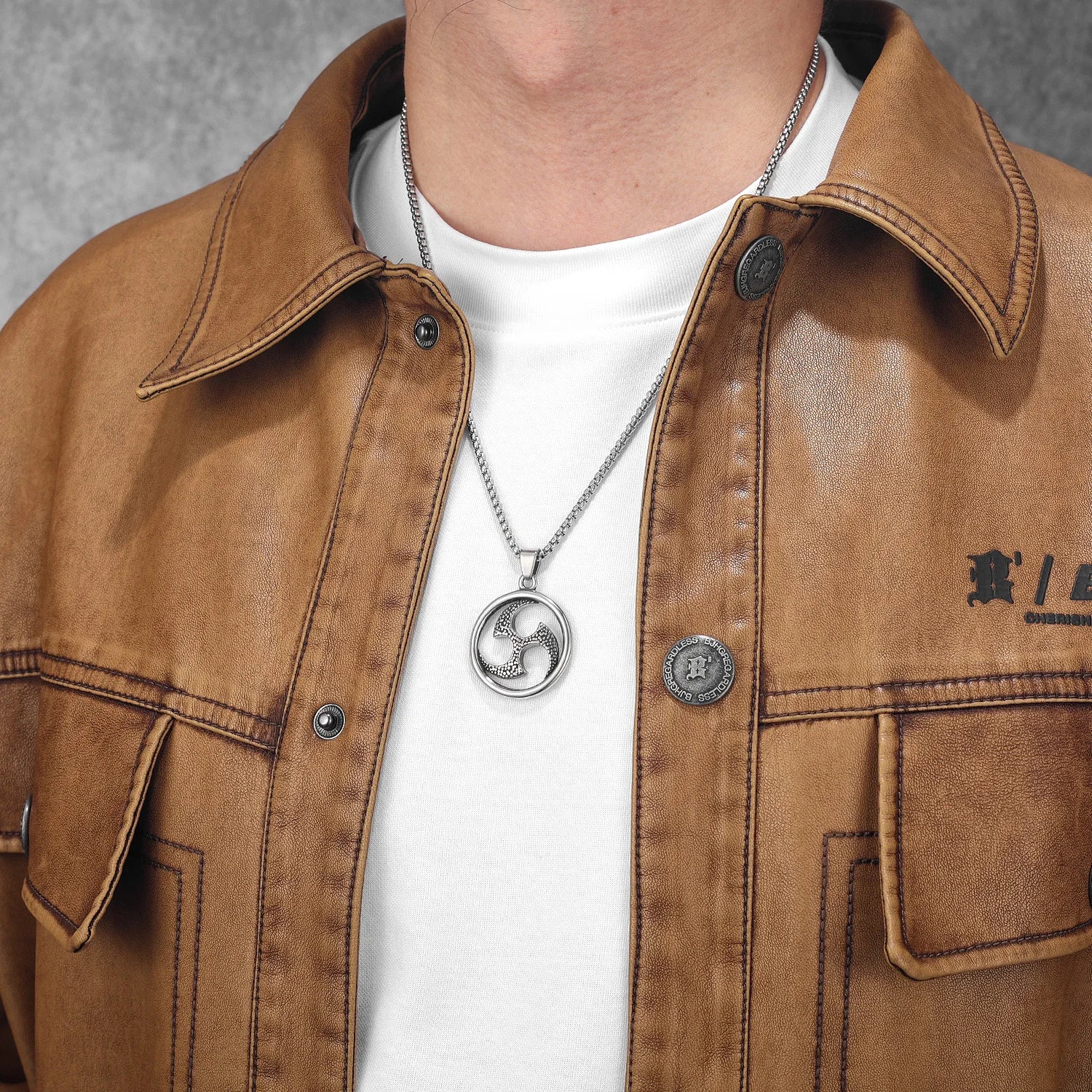 Retro Boomerang | Solid No Fade Stainless Steel Street Wear Hip Hop Fashion Pendant