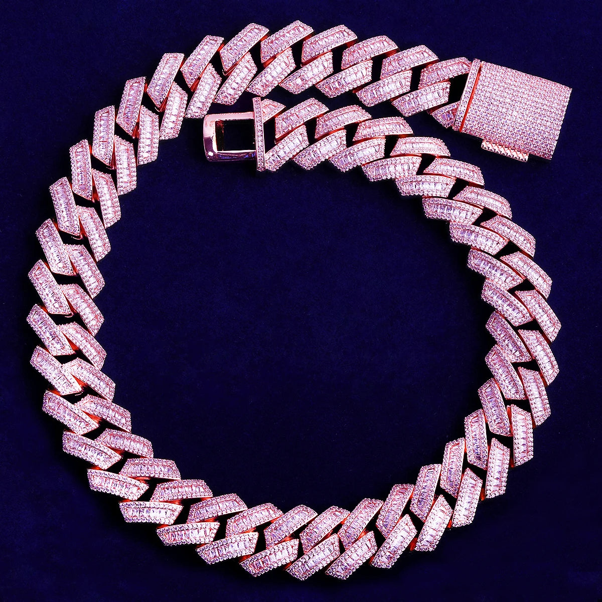 Micro Baguette | VVS Diamond CZ 5AA+ Miami Cuban Link Hip Hop Chain Necklace