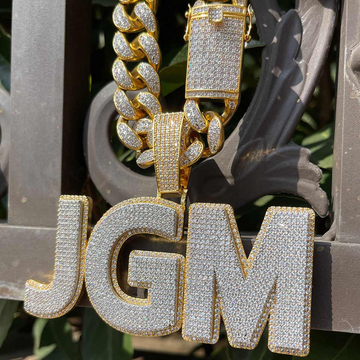IcedGrail | Personalized Prong Set VVS Diamond CZ Custom Made Hip Hop Pendant