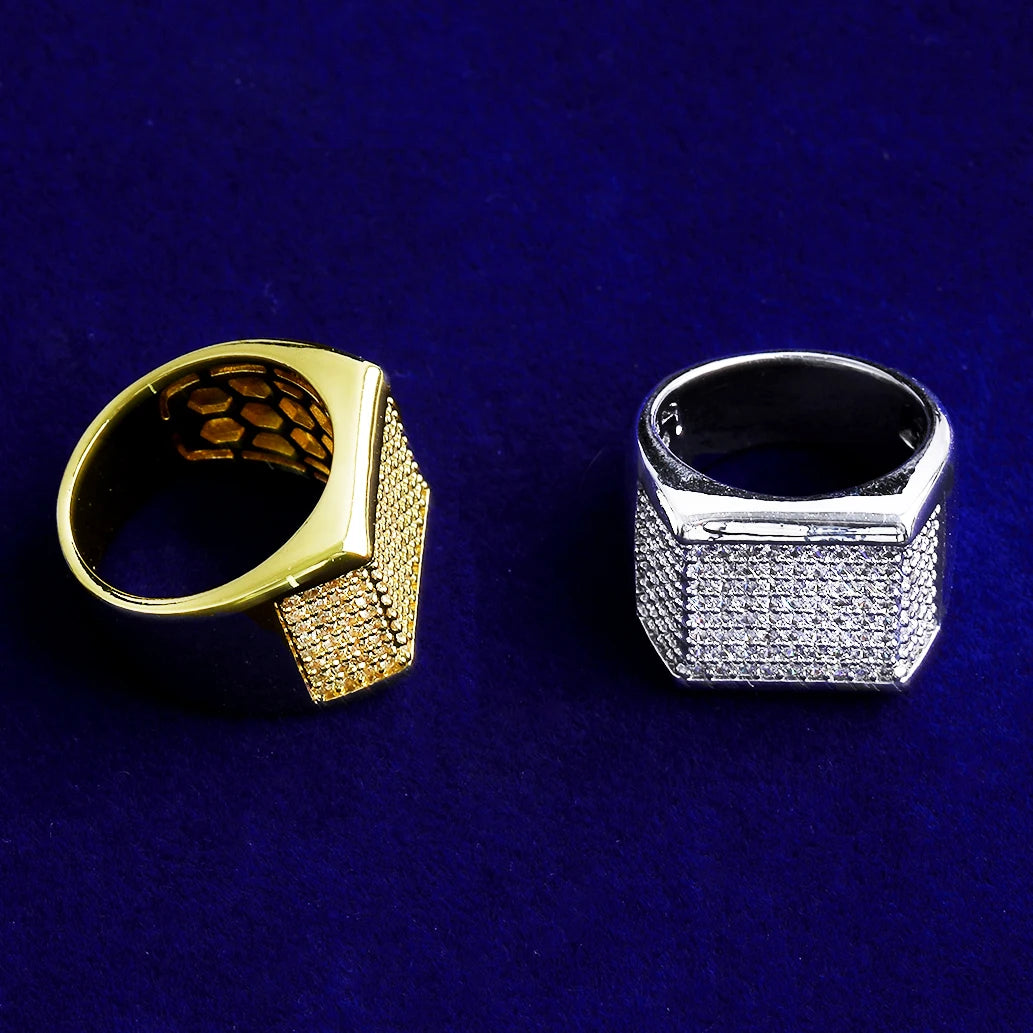 Froze | VVS Diamond CZ Prong Set Luxury 5AA+ Iced Blinged Out Premium Rings