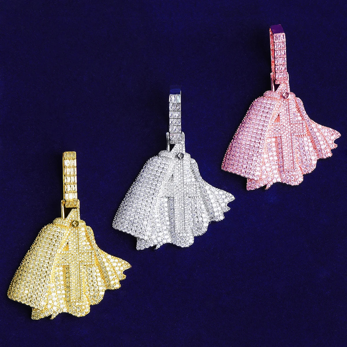 Four Horseman | VVS Diamond CZ Apocalypse Cloaked #4 Iced Blinged Out Chain Necklace