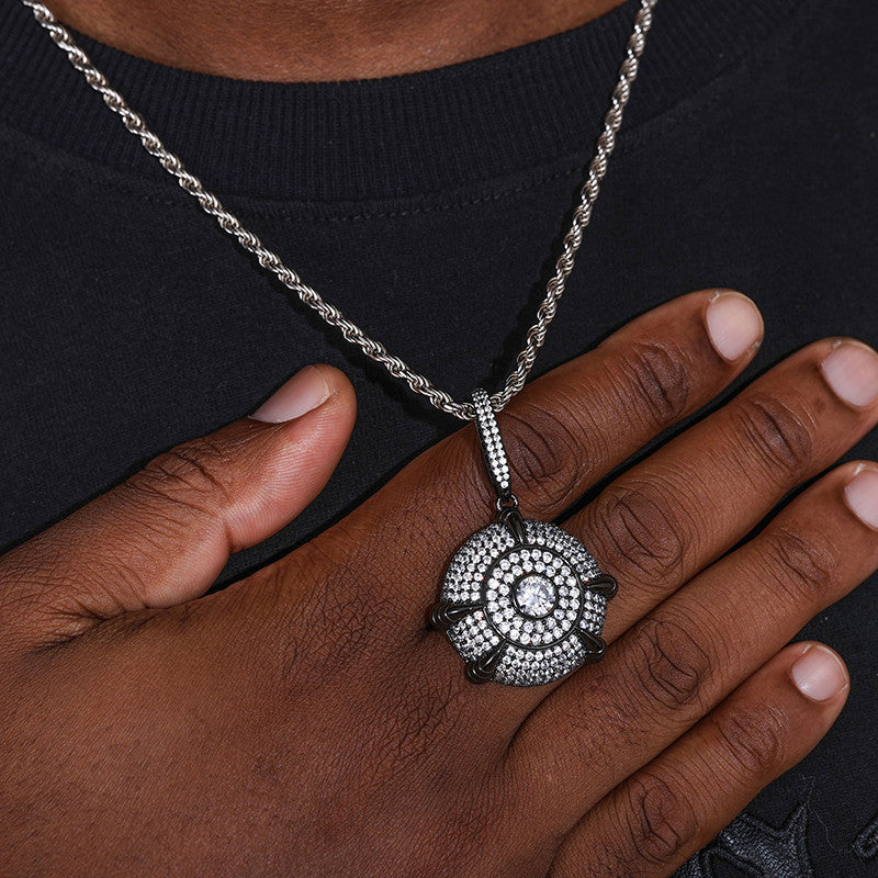 VVS Dragon Claw | Iced Blinged Out Moissanite Diamond Devil's Eye Hip Hop Pendant