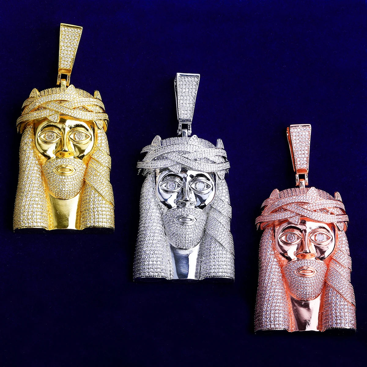 Super Jesus | VVS Diamond CZ 5AA+ Luxury Hip Hop Jesus Piece Pendant