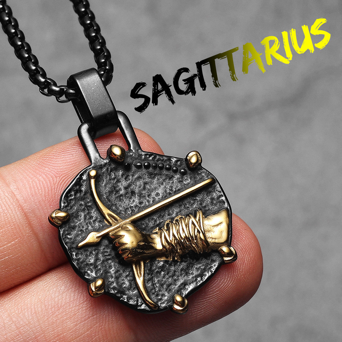 12 Constellations | 316L No Fade Stainless Steel Zodiac Sign Astrological Street Wear Pendants