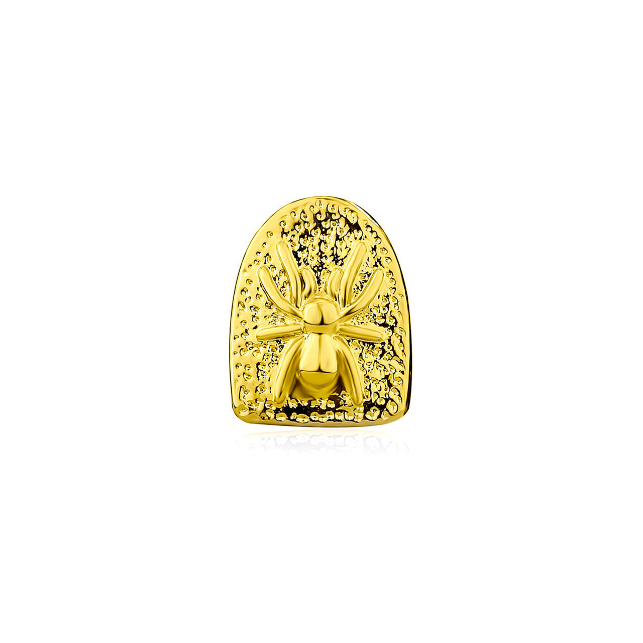 Single Cap | Animal Hip Hop Gold .925 Silver Tooth Cap Mouth Grillz