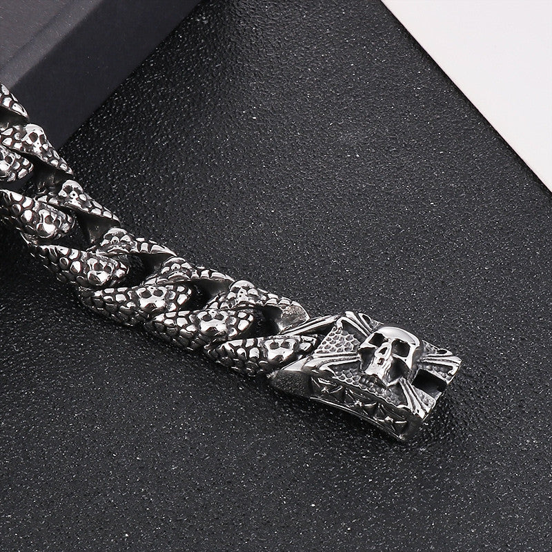 Shadow Reaper | Stainless Steel No Fade Street Wear Hip Hop Rock Chain Necklace