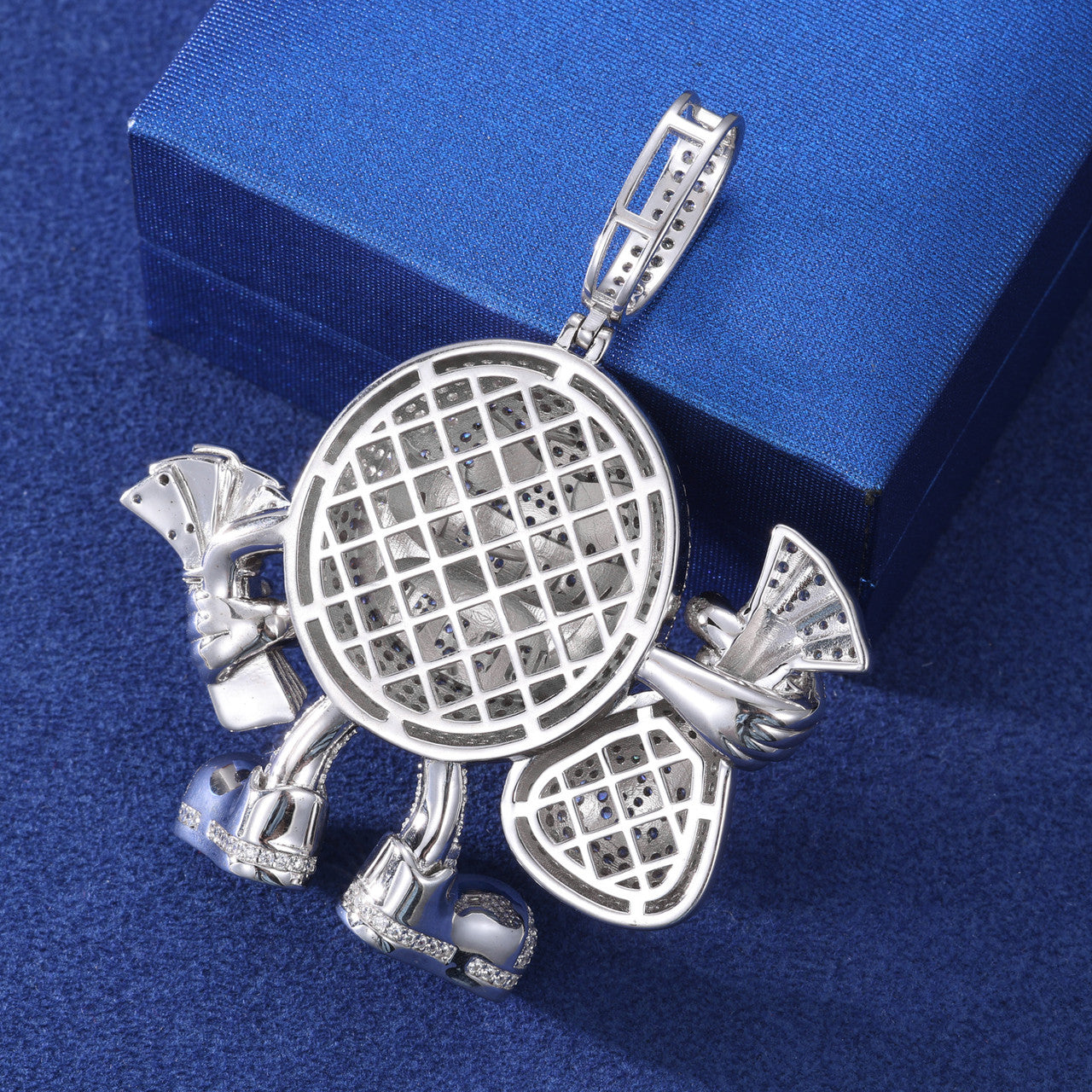 Crazy Bout My Paper | Moissanite Diamond Money Bag Iced Blinged Out Pendant