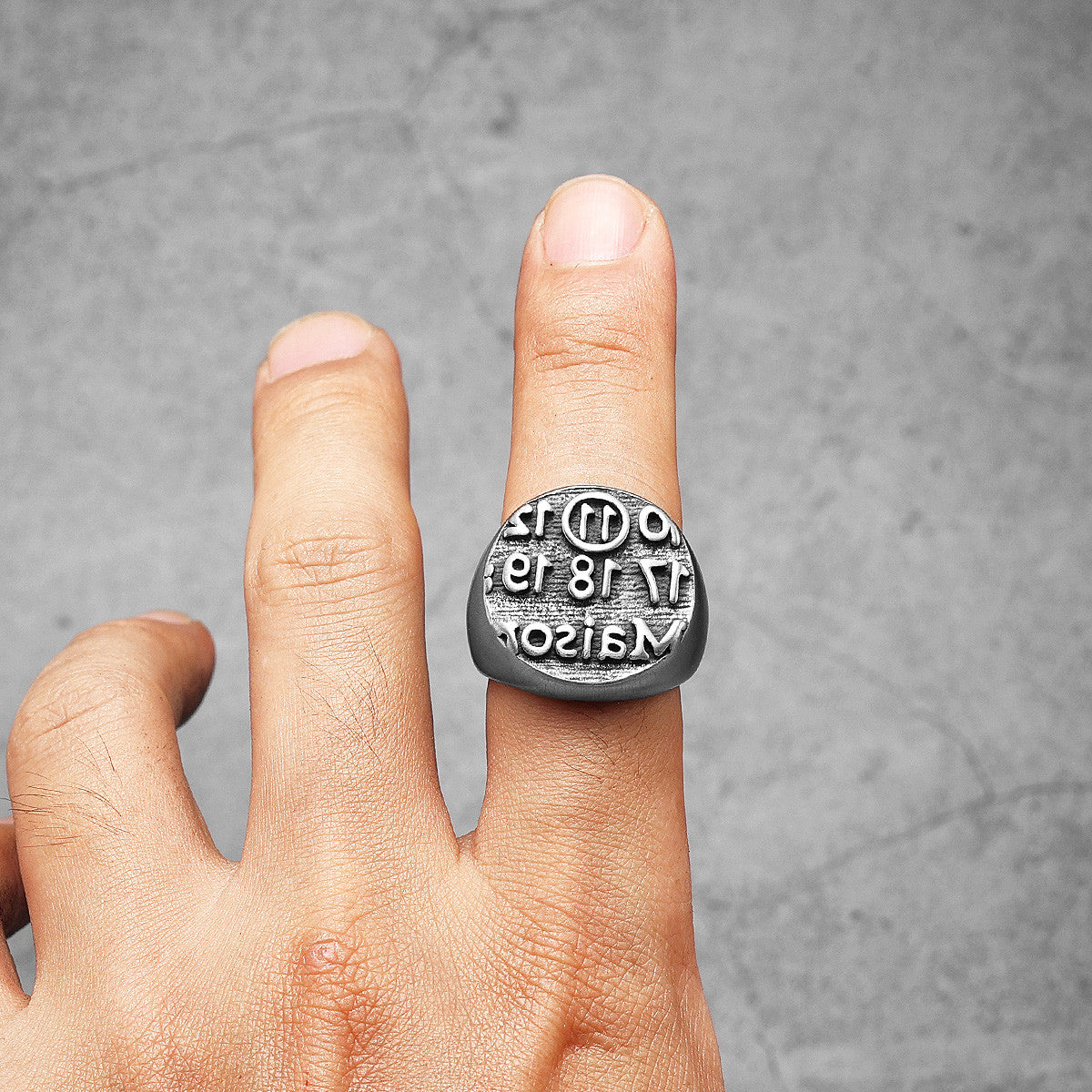 Lucky Number Eleven | Unique Personality No Fade Stainless Steel Streetwear Rings