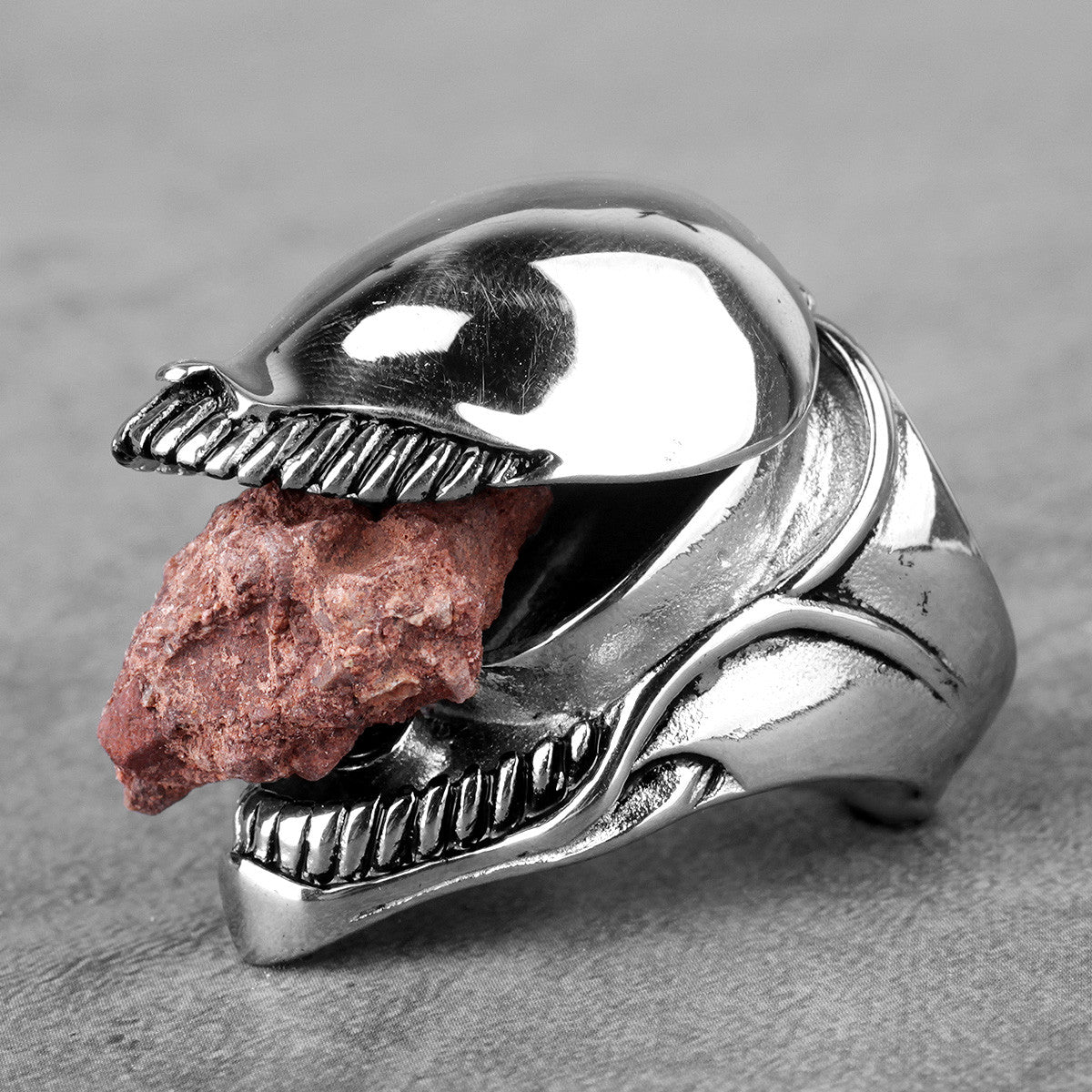 Venom | 316L No Fade Stainless Steel Mens Venom Domineering Street Wear Ring