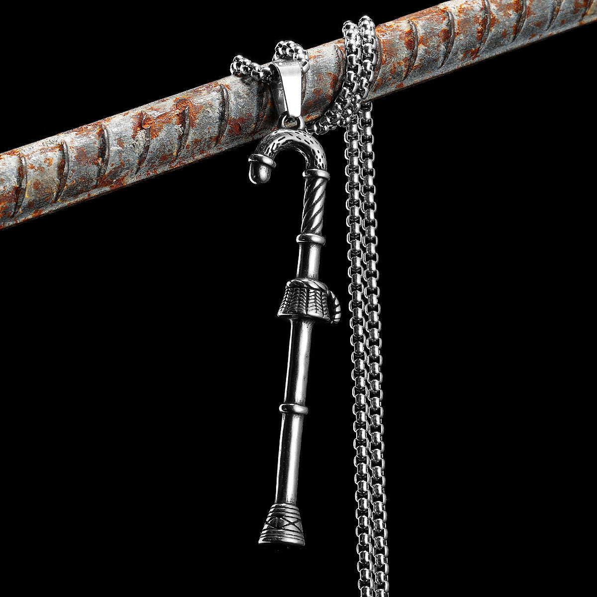 Christmas Collab |  Candy Cane Santa Clause Solid Stainless Steel Holiday Pendants