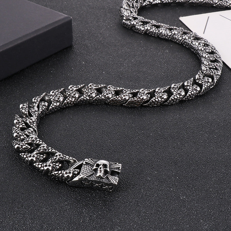 Shadow Reaper | Stainless Steel No Fade Street Wear Hip Hop Rock Chain Necklace