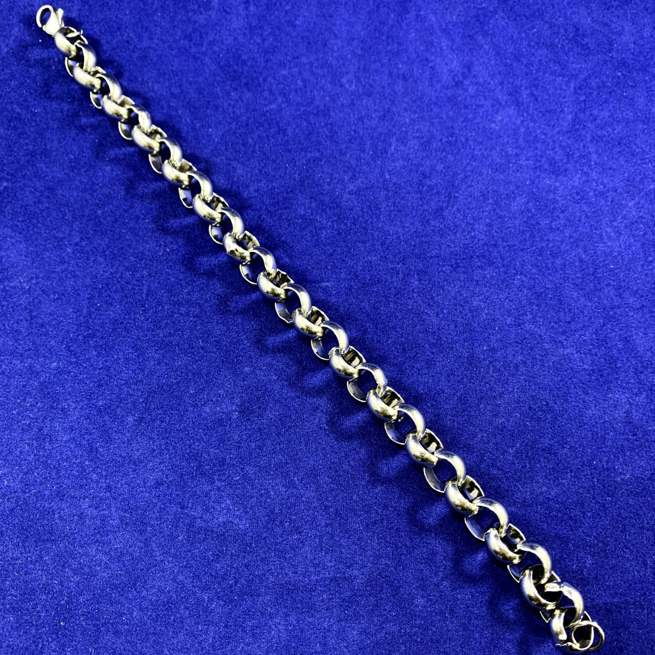 10mm No Fade Real Stainless Steel Lobster Clasp Rolo Link Chain Bracelets