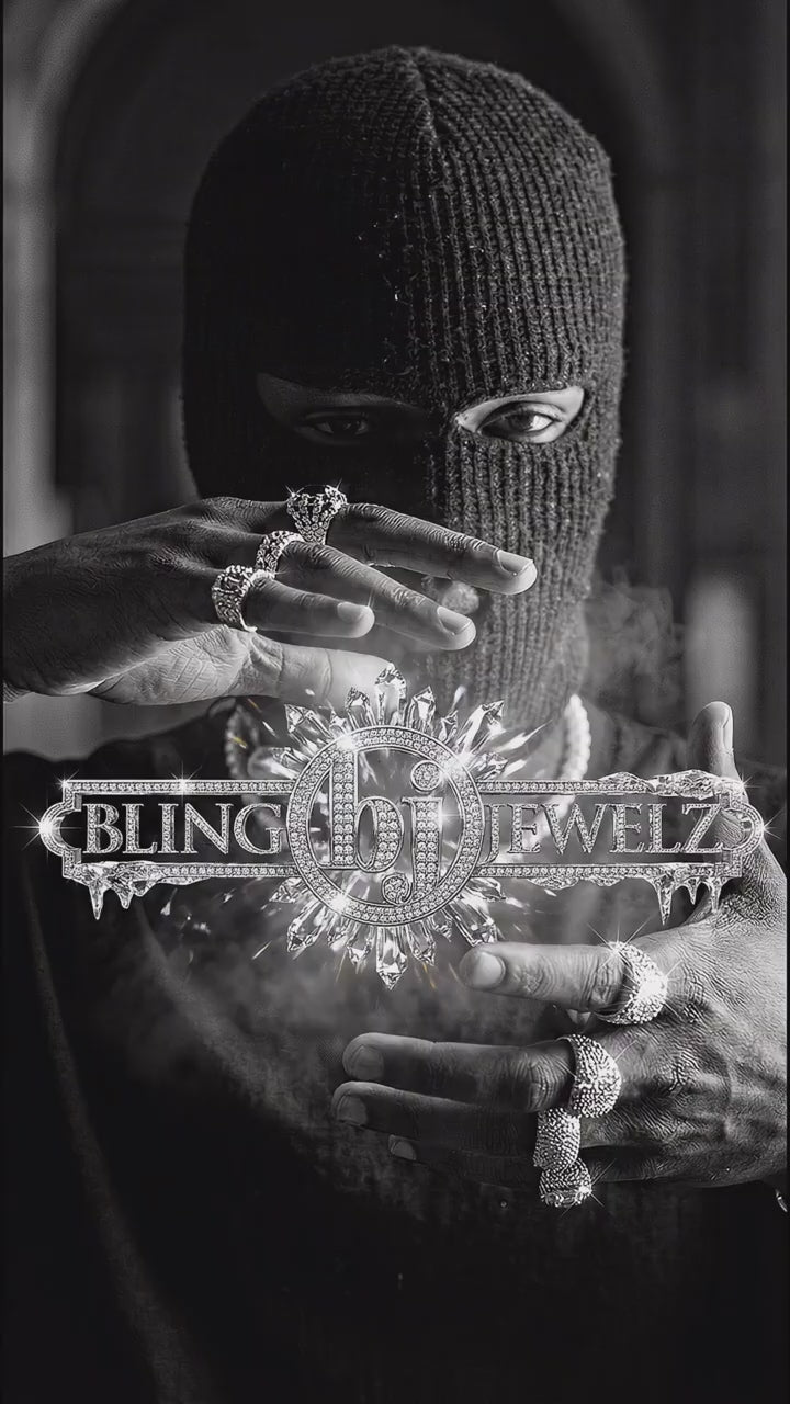Skunked Ice | VVS Diamond Moissanite Solid 925 Iced Blinged Out Rings